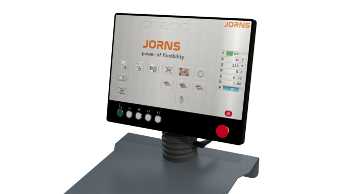 CP200 graphic control system: automatic calibration