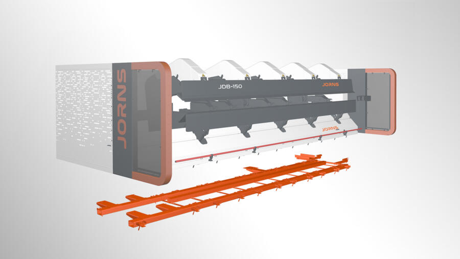 The same principle: what the machine frame looks like today before installation | © Jorns AG